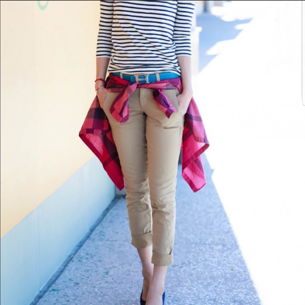 j. crew andie chino pant